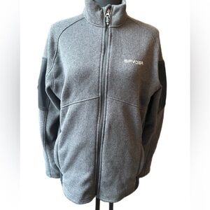Spyder Gray Full-Zip Jacket